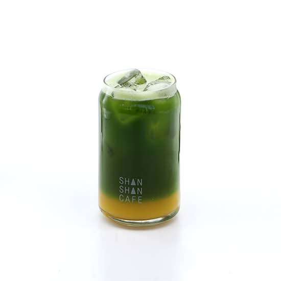 Iced Matcha Orange Green Tea 抹茶柳橙綠茶